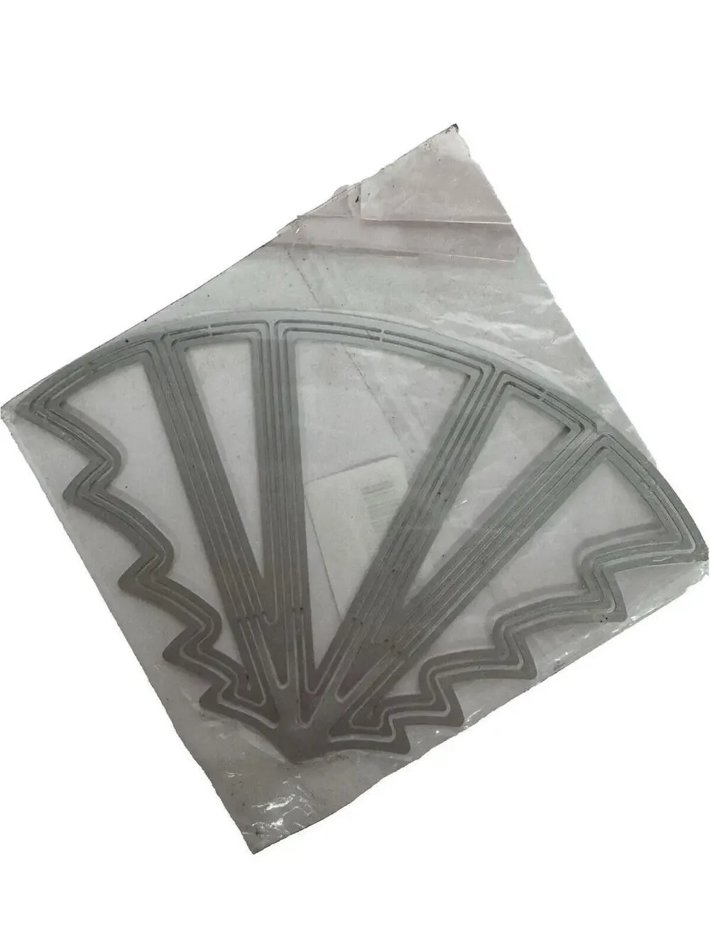 (RB) Pinkfresh Studio Plaid BetterPress Press Plate Lot of 6+ Large Metal Die